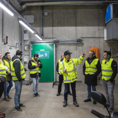 Bezoek aan Westerscheldetunnel tijdens onderhoud